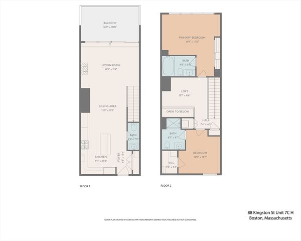 88 Kingston Street PH-7C, Boston, MA 02111