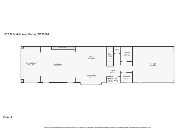 1925 N Prairie Avenue, Dallas, TX 75204