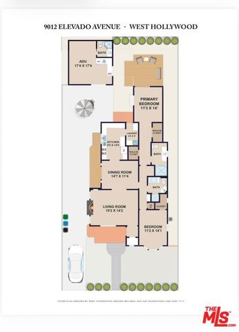 9012 Elevado Street, West Hollywood, CA 90069