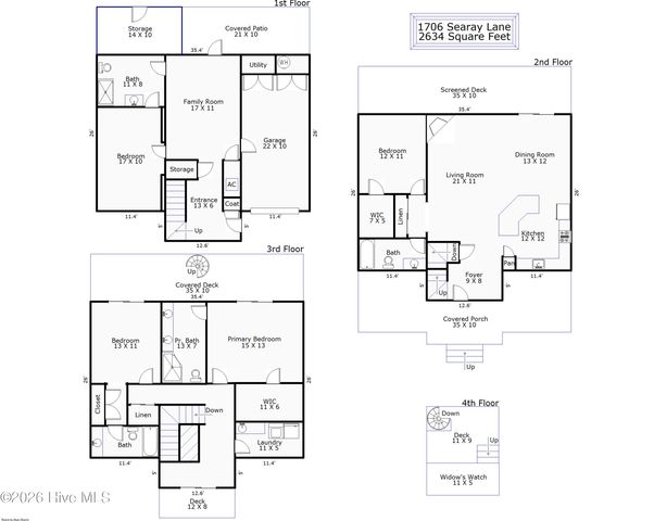 1706 Searay Lane, Kure Beach, NC 28449