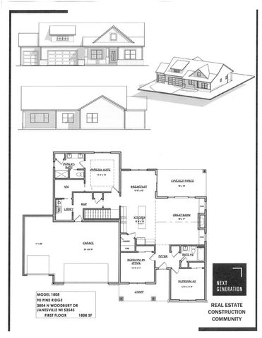 3804 N Woodbury Lane, Janesville, WI 53545