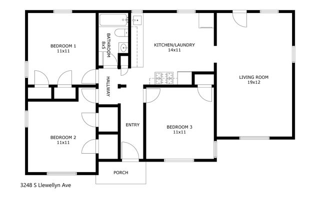 3248 S Llewellyn Avenue, Dallas, TX 75224