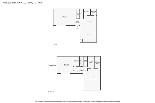 8910 SW 20th Place A-23, Davie, FL 33324
