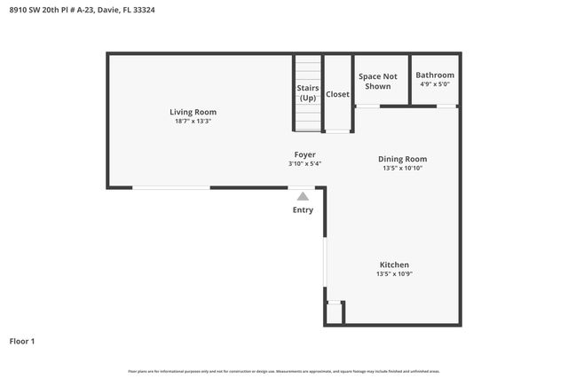 8910 SW 20th Place A-23, Davie, FL 33324