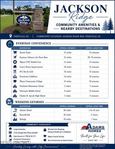 202 Jackson Ridge Way, Pikeville, NC 27863