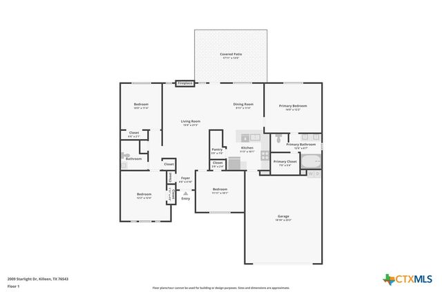 2009 Starlight Drive, Killeen, TX 76543