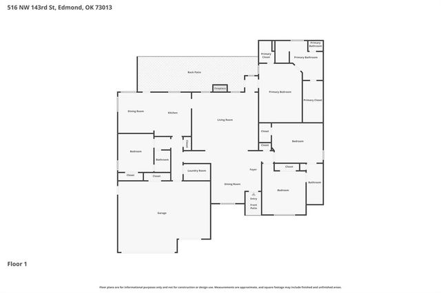 516 NW 143 Street, Edmond, OK 73012