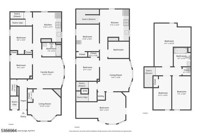 148 N 15Th St, East Orange City, NJ 07017