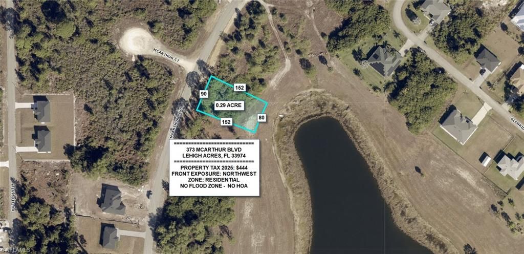 373 McArthur BLVD, LEHIGH ACRES, FL 33974 — exterior