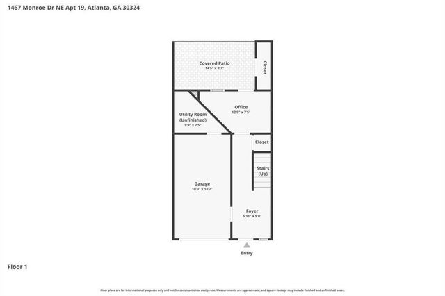 1467 Monroe Drive NE 19, Atlanta, GA 30324
