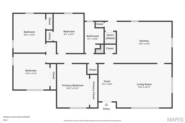 1904 Elm St Street, St Charles, MO 63301