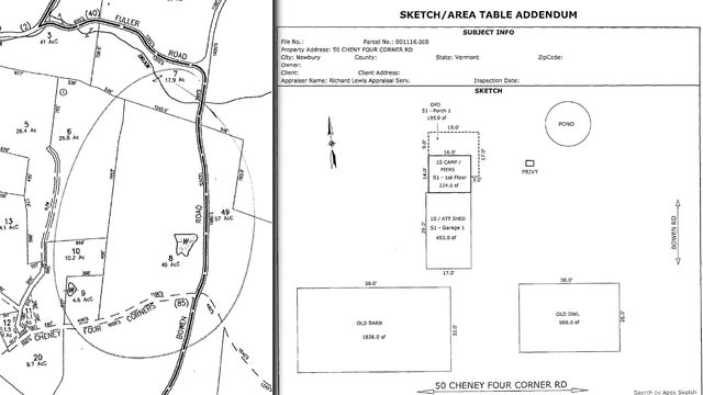 50 Cheney 4 Corner Road, Newbury, VT 05051