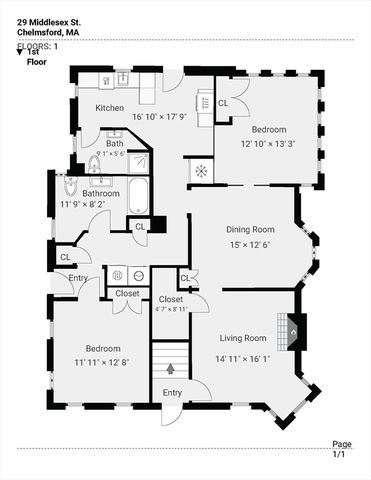 29-31 Middlesex St 1, Chelmsford, MA 01863