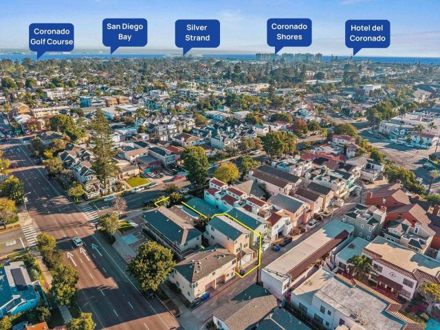 406-408 & 408B E Ave, Coronado, CA 92118