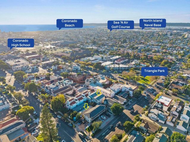 406-408 & 408B E Ave, Coronado, CA 92118