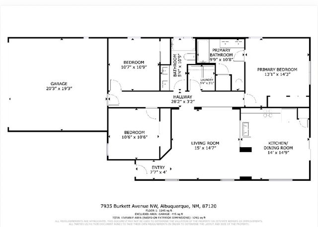 7935 Burkett Avenue NW, Albuquerque, NM 87120