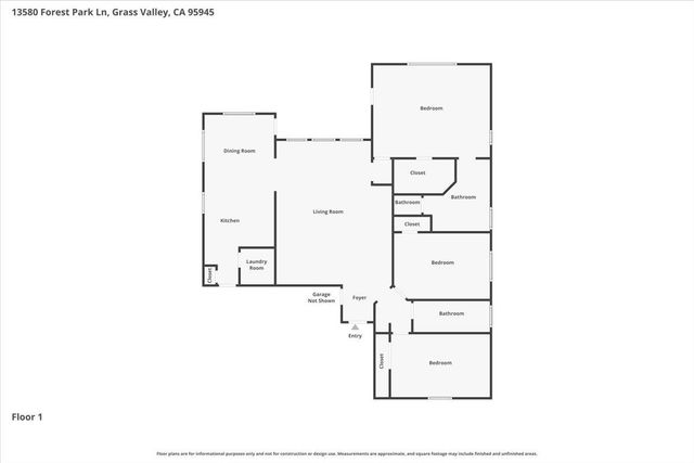 13580 Forest Park Ln, Grass Valley, CA 95945