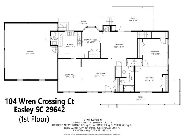 104 Wren Crossing Court, Easley, SC 29642