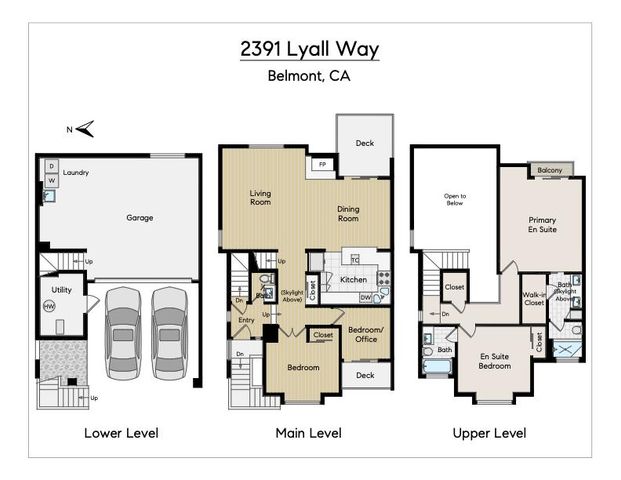 2391 Lyall Way, Belmont, CA 94002