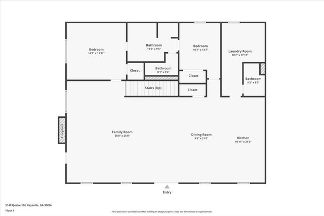 5140 Quaker Road, Keysville, GA 30816