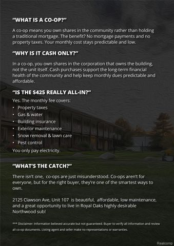 2125 Clawson Avenue 107, Royal Oak, MI 48073