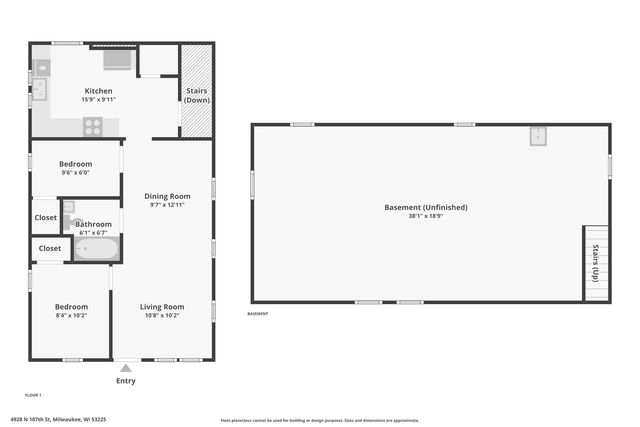 4928 N 107th STREET, Milwaukee, WI 53225