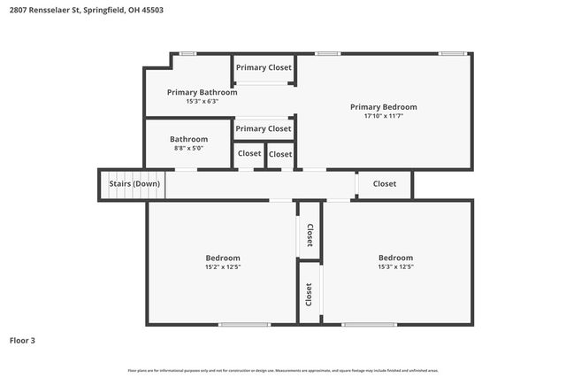 2807 Rensselaer Street, Springfield, OH 45503