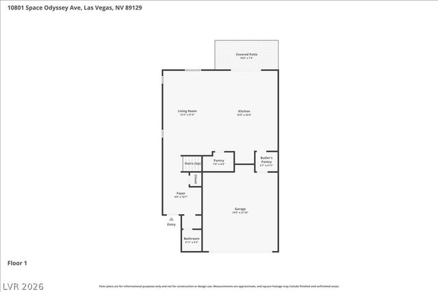 10801 Space Odyssey Avenue, Las Vegas, NV 89129