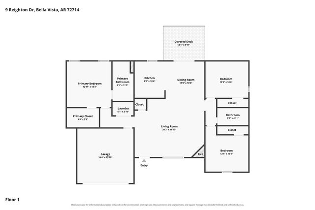 9 Reighton Drive, Bella Vista, AR 72714