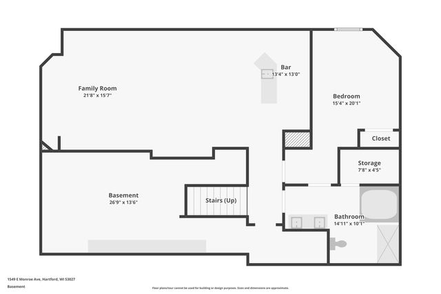 1549 E Monroe AVENUE, Hartford, WI 53027