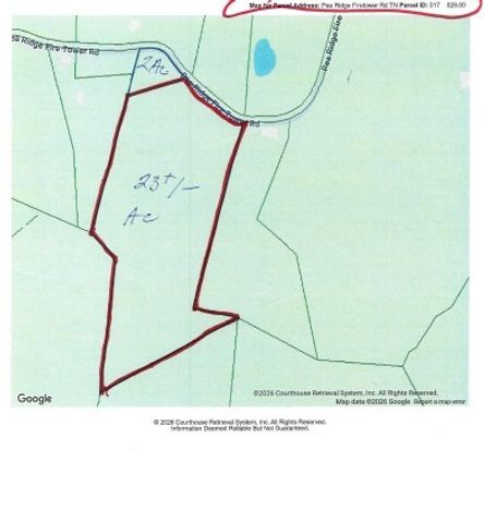 0 Pea Ridge Fire Tower Rd, Celina, TN 38551
