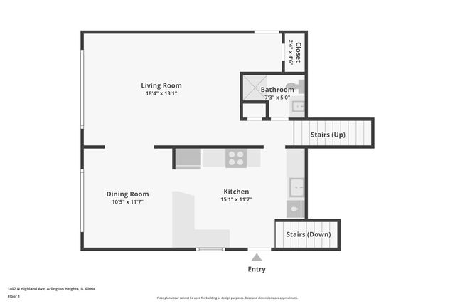 1407 N Highland Avenue, Arlington Heights, IL 60004