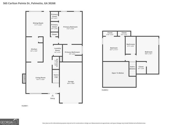 565 Carlton Pointe Drive 57, Palmetto, GA 30268