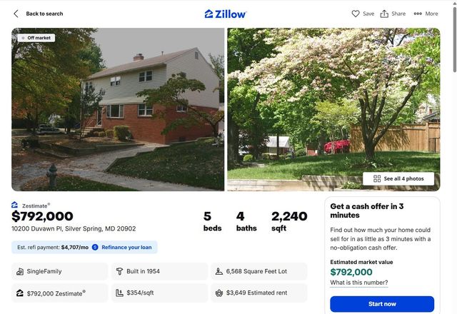 10200 DUVAWN PL, Silver Spring, MD 20902