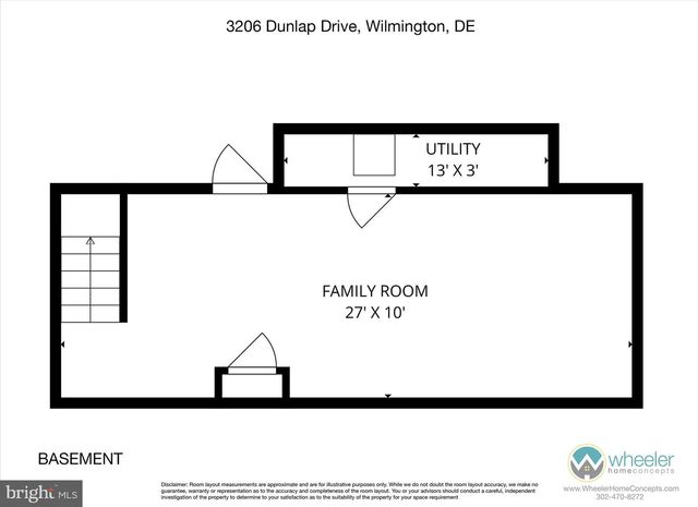 3206 DUNLAP DR, Wilmington, DE 19808