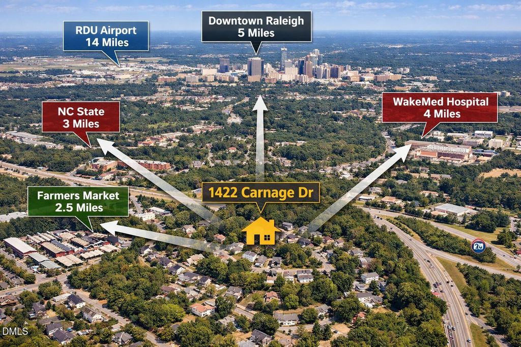 1422 Carnage Drive, Raleigh, NC 27610