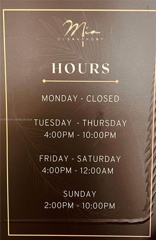 1980 S Ocean Dr 9M, Hallandale Beach, FL 33009