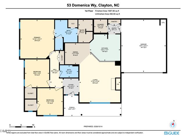 53 Domenica Way, Clayton, NC 27527