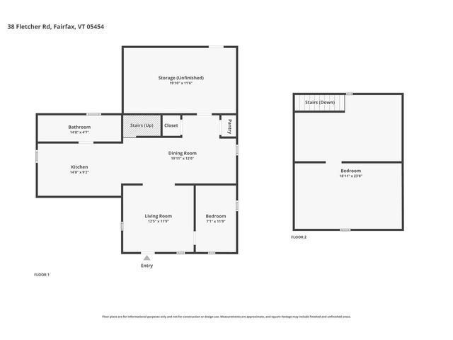 38 Fletcher Road, Fairfax, VT 05454