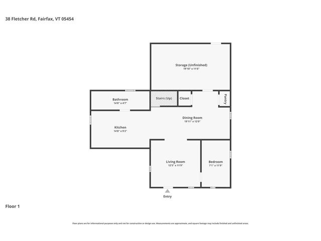 38 Fletcher Road, Fairfax, VT 05454