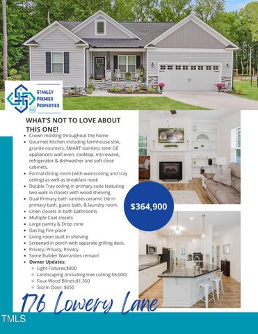 176 Lowery Lane, Benson, NC 27504