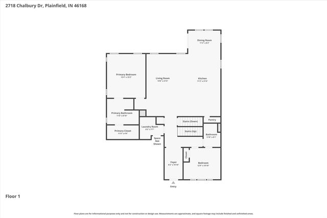 2718 Chalbury Drive, Plainfield, IN 46168