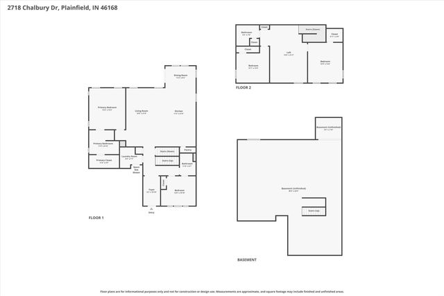 2718 Chalbury Drive, Plainfield, IN 46168