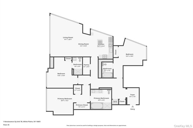 1 Renaissance Square 25G, White Plains, NY 10601