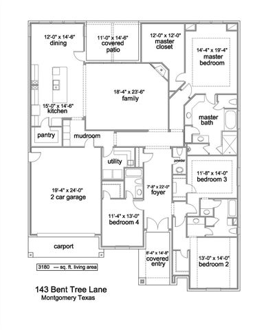 143 Bent Tree Lane, Montgomery, TX 77356