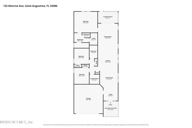 132 MONROE Avenue, St. Augustine, FL 32086