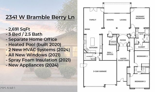 2341 W BRAMBLE BERRY Lane, Phoenix, AZ 85085