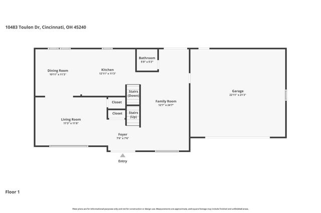 10483 Toulon Drive, Springfield Twp., OH 45240