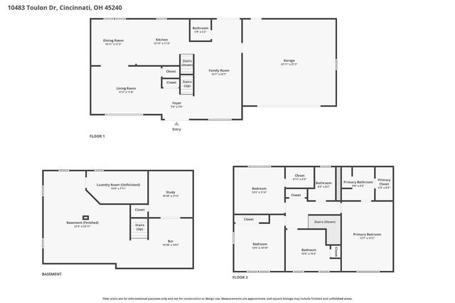 10483 Toulon Drive, Springfield Twp., OH 45240