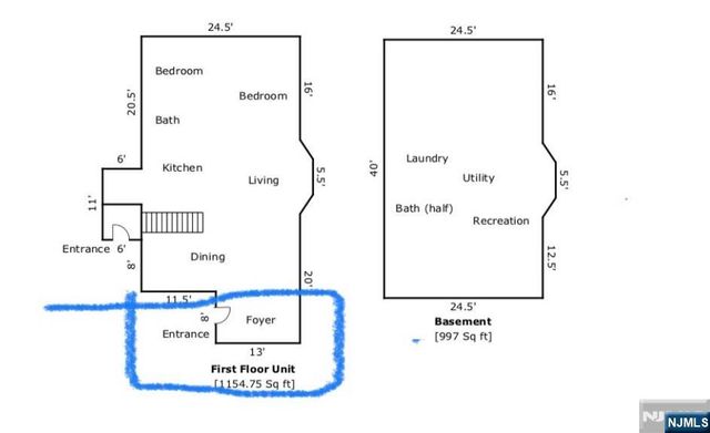 21-23 Union Place FL 2, Ridgefield Park, NJ 07660